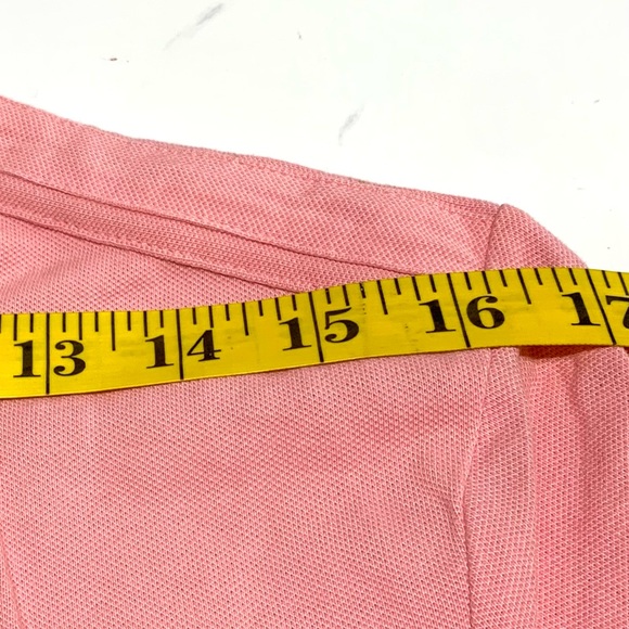 Mexx Grapefruit Pink Slim Fit Polo Shirt NWOT Size Medium - Picture 9 of 10
